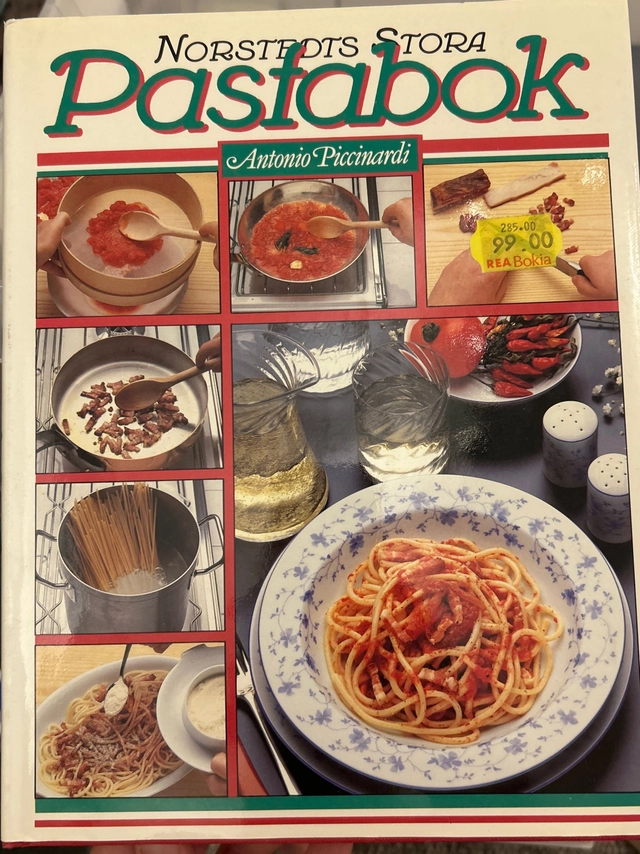 Norstedts stora pastabok; Antonio Piccinardi; 1992