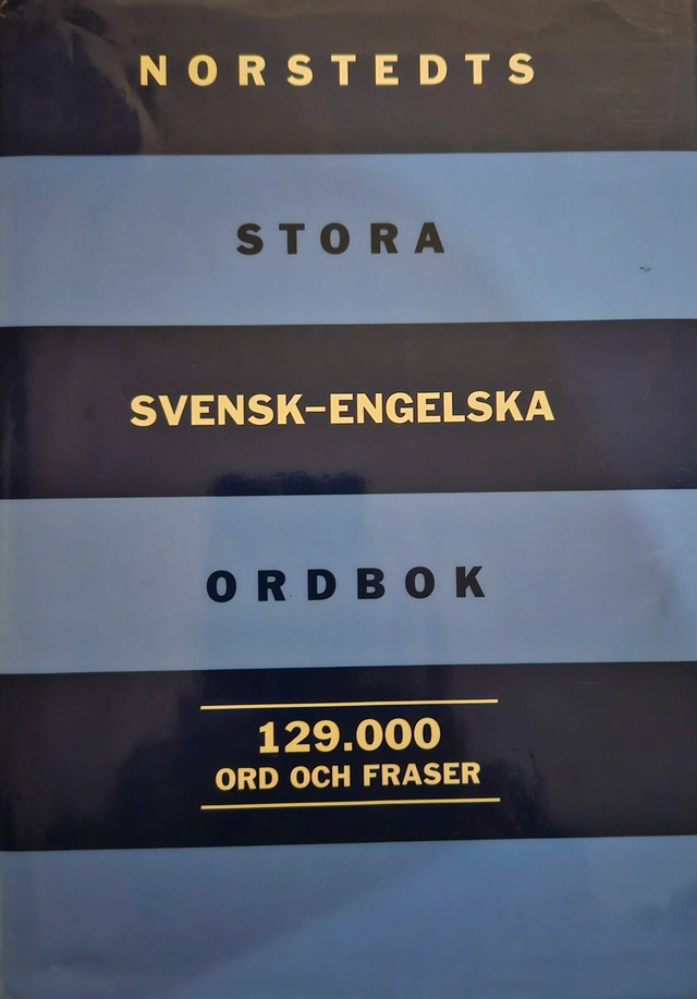 Norstedts stora svensk-engelska ordbok : Norstedts comprehensive Swedish-English dictionary; Vincent Petti; 1999