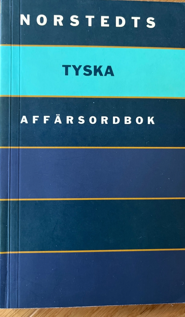 Norstedts tyska affärsordbok; Mona Wiman, Maria Sjödin, Mikael Wallgren; 1993