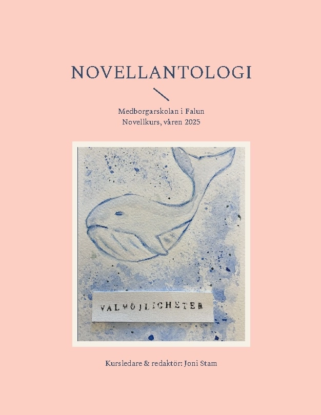Novellantologi : Medborgarskolan novellkurs, våren 2025; Malin Lindström Eriksson, Agnes Larsson, Susanne Andersson, Frida Andersson, Emelie Norlén, Ninni Bäfver; 2025
