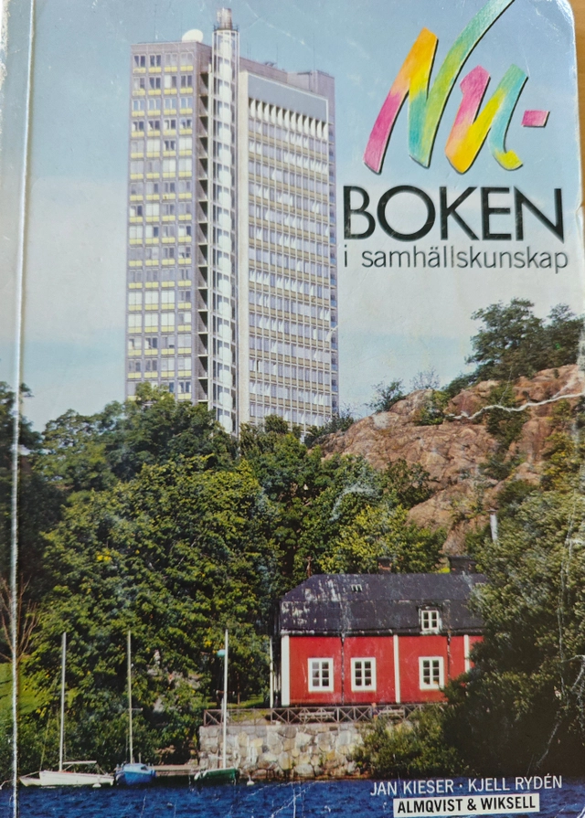 Nu-boken i samhällskunskap: Stadiebok; Jan Kieser, Kjell Rydén; 1990