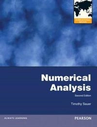 Numerical analysis; Tim Sauer; 2012
