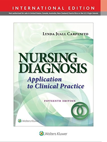 Nursing diagnosis : application to clinical practice; Lynda Juall Carpenito; 2016