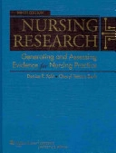 Nursing research : generating and assessing evidence for nursing practice; Denise F. Polit; 2012