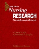 Nursing research : principles and methods; Denise F. Polit; 1995