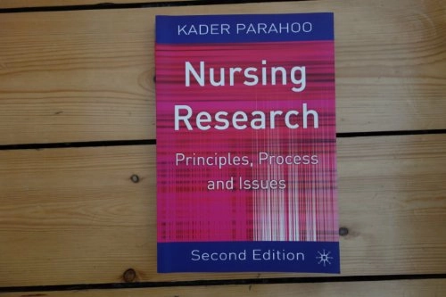 Nursing research : principles, process and issues; Kader Parahoo; 2006