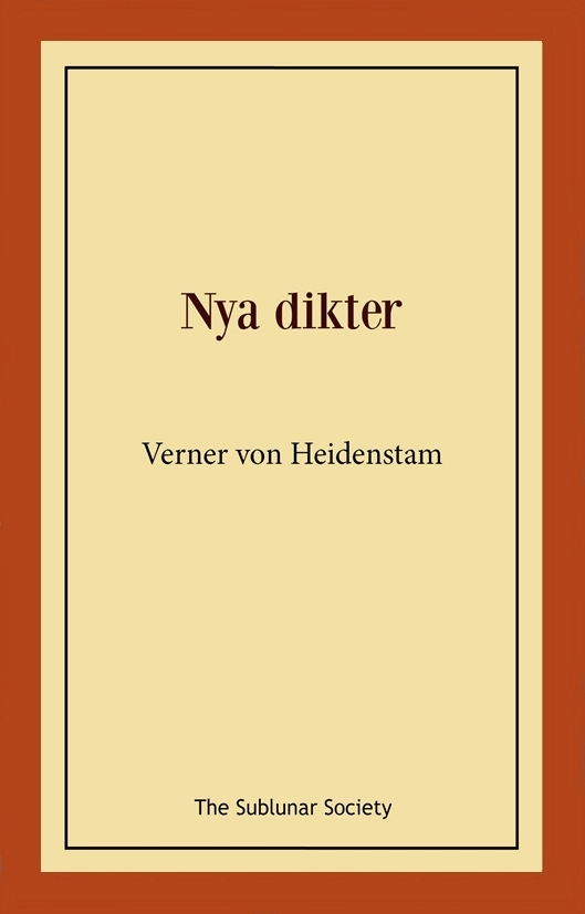 Nya dikter; Verner von Heidenstam; 2021