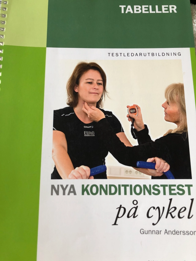 Nya Konditionstest på cykel : testledarutbildning; Gunnar Andersson; 2011