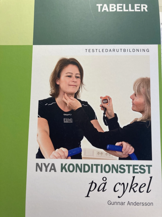 Nya konditionstest på cykel : testledarutbildning; Gunnar Andersson; 2014