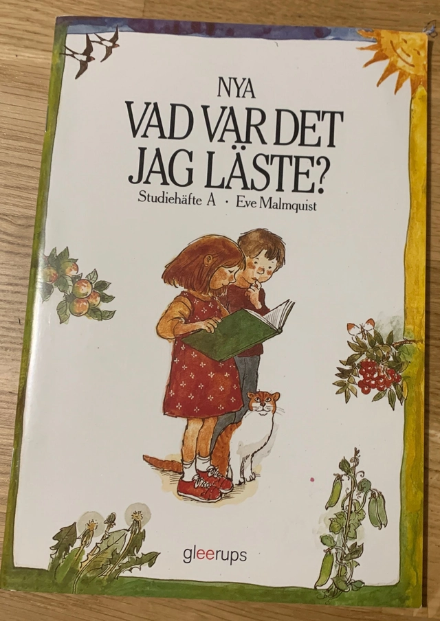 Nya Vad var det jag läste A; Eve Malmquist; 1989