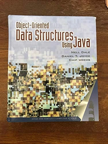 Object-oriented data structures using Java; Nell B. Dale; 2002