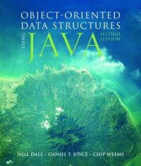 Object-oriented data structures using Java; Nell B. Dale; 2006