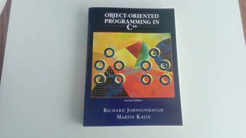 Object-oriented programming in C++; Richard Johnsonbaugh; 2000