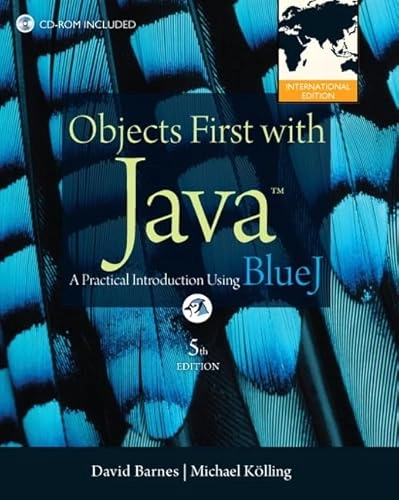 Objects first with Java : a practical introduction using BlueJ; Michael Kölling; 2012