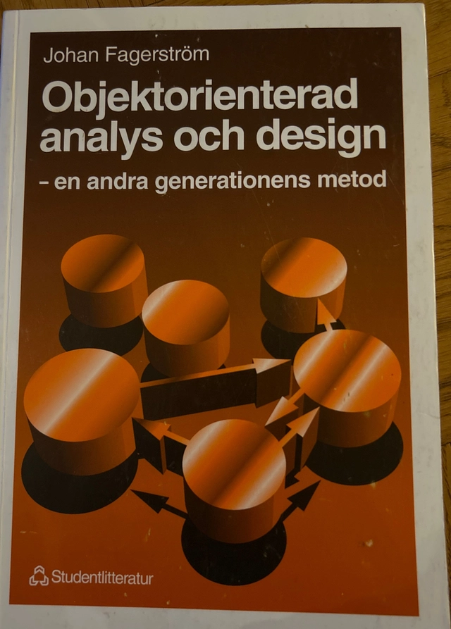 Objektorienterad analys och design : en andra generationens metod; Johan Fagerström; 1995