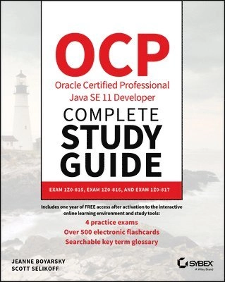 OCP : Oracle Certified Professional Java SE 11 developer : complete study guide : exam 1Z0-815, exam 1Z0-816, and exam 1Z0-817; Jeanne Boyarsky; 2020