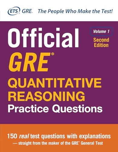 Official GRE quantitative reasoning practice questions; Educational Testing Service; 2017