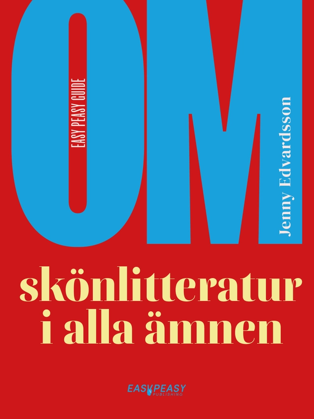 Om skönlitteratur i alla ämnen; Jenny Edvardsson; 2026