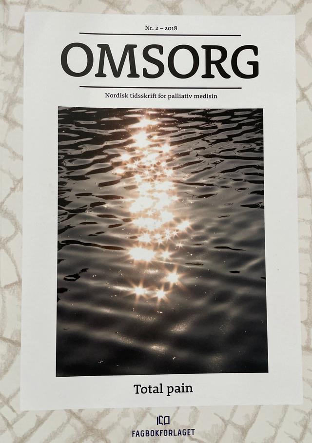 Omsorg - nordisk tidsskrift for palliativ medisin; Georg Bollig m.fl; 2018