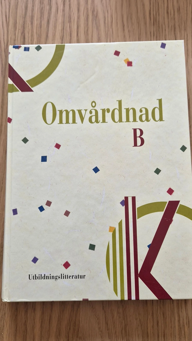 Omvårdnad, B; Lena Sahlqvist; 1998