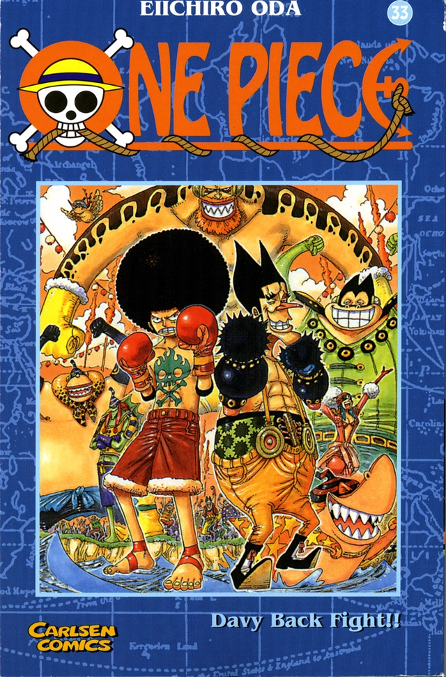 One Piece 33 : Davy stöldkamp!!; Eiichiro Oda; 2006