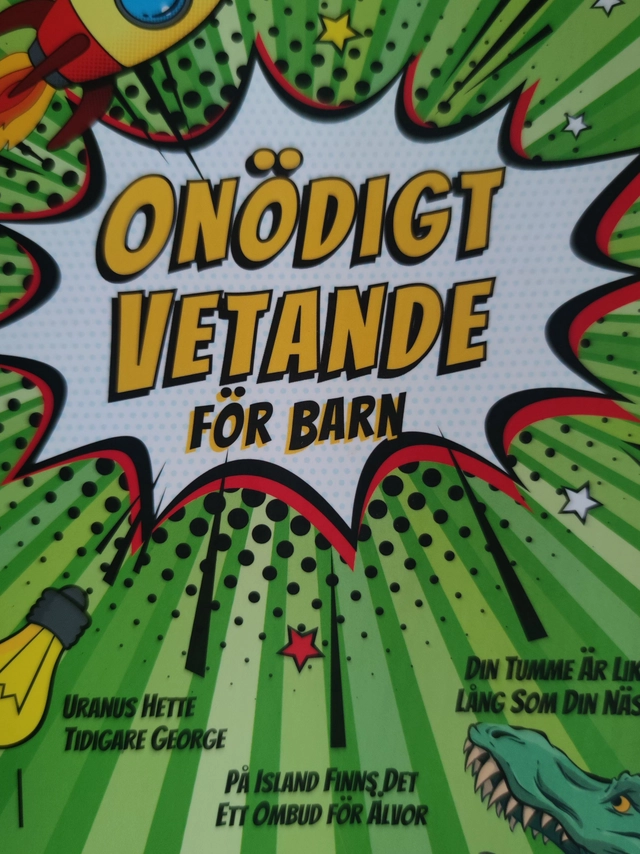 Onödigt vetande för barn ; Petra Cnyrim; 2022