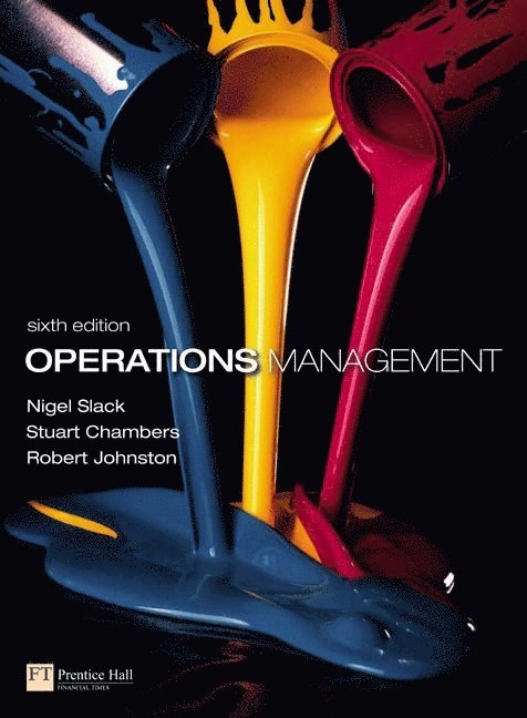 Operations management; Nigel Slack; 2010