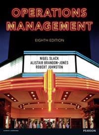 Operations management; Nigel Slack; 2016