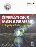 Operations management : a supply chain approach; Derek L. Waller; 1999