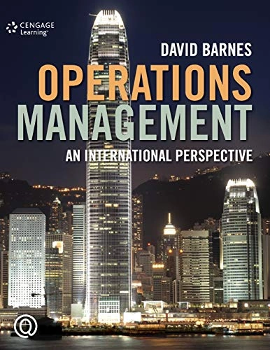 Operations management : an international perspective; David Barnes; 2008