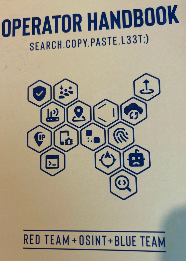 Operator Handbook: Red Team + OSINT + Blue Team Reference; Joshua Picolet; 2020