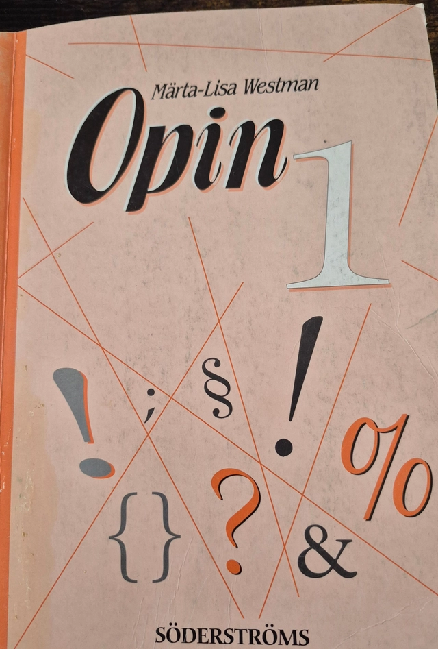 Opin 1; Märta-Lisa Westman ; 1999