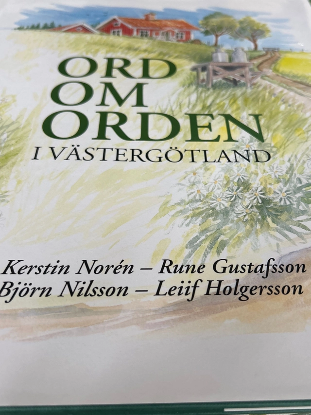 Ord om orden i Västergötland; Kerstin Norén; 1998