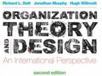 Organization theory and design : an international persepective; Richard L. Daft; 2014