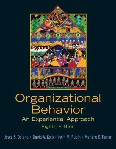 Organizational behavior : concepts, controversies, applications; Stephen P. Robbins; 1997
