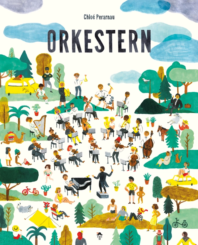Orkestern : Sök och finn - jorden runt; Chloé Perarnau; 2018