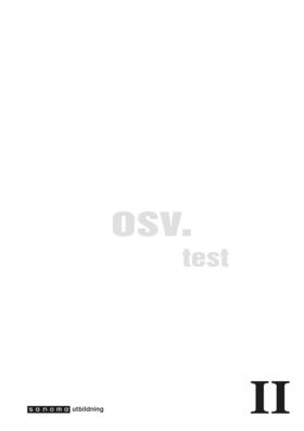 osv. II Test i Svenska åk 8 (10-pack); Mikael Ekström; 2014