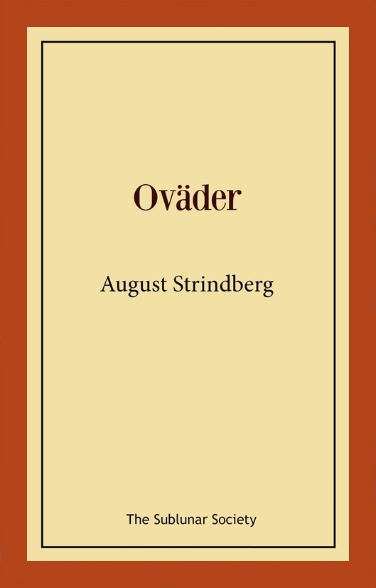 Oväder; August Strindberg; 2021