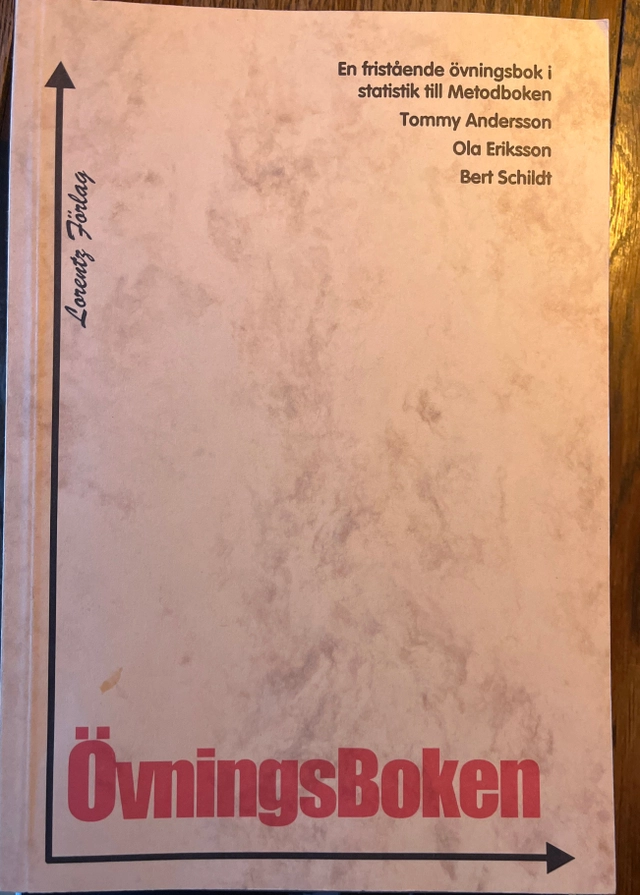 Övningsboken; Tommy Andersson; 1997