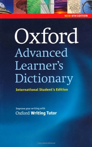Oxford Advanced Learner's Dictionary, 8th Edition: International Student's Edition (only available in certain markets); Hornby; 2010