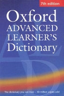 Oxford Advanced Learner's Dictionary of Current English; Albert Sydney Hornby