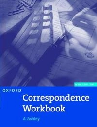 Oxford Handbook of Commercial Correspondence, New Edition: Workbook; A. Ashley; 2003