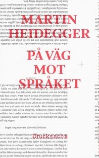 På väg mot språket; Martin Heidegger; 2012