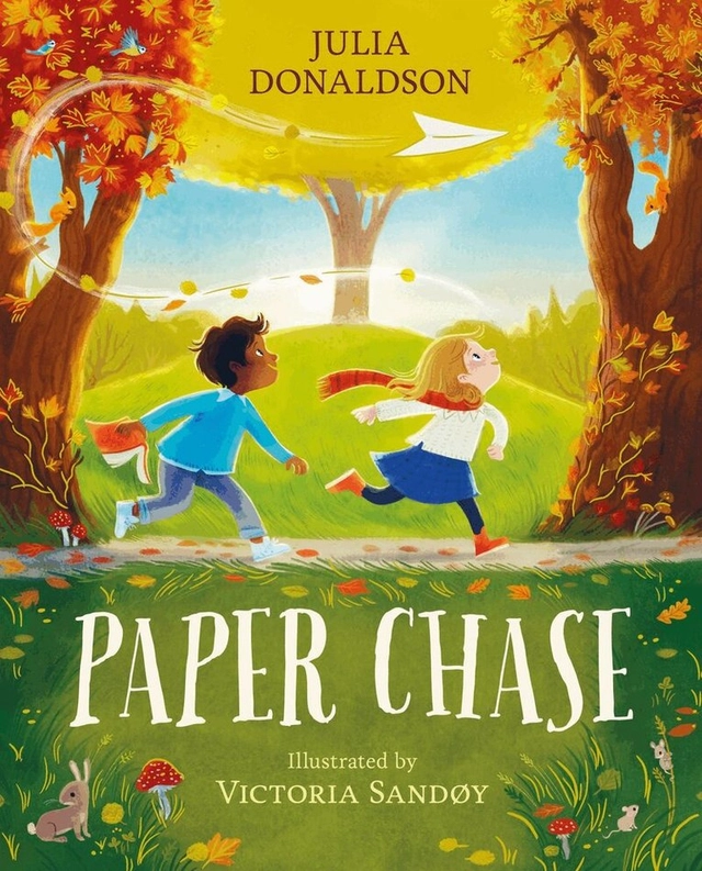 Paper chase; Julia Donaldson, Victoria Sandøy; 2025