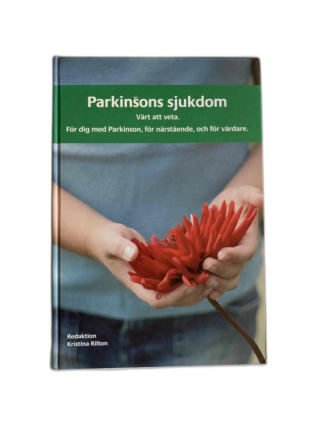 Parkinsons sjukdom : värt att veta : för dig med Parkinson, för närstående, och för vårdare; Kristina Rilton, Svenska parkinsonstiftelsen, GlaxoSmithKline, Glaxo Wellcome
(senare namn), Glaxo Wellcome; 2007