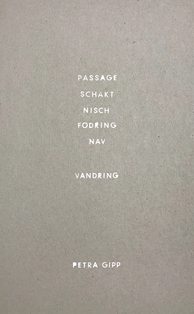 passage schakt nisch fodring nav - vandring; Petra Gipp, Ann Jäderlund, Peter Bjerrum, Helena Mattson, Sune Nordgren; 2018