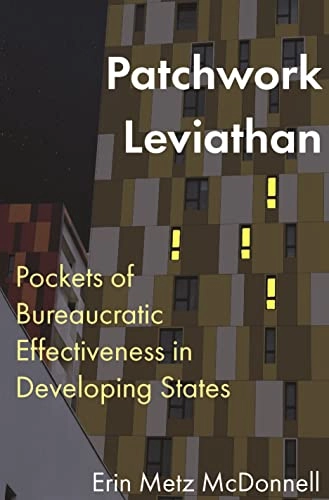 Patchwork leviathan : pockets of bureaucratic effectiveness in developing states; Erin Metz McDonnell; 2020