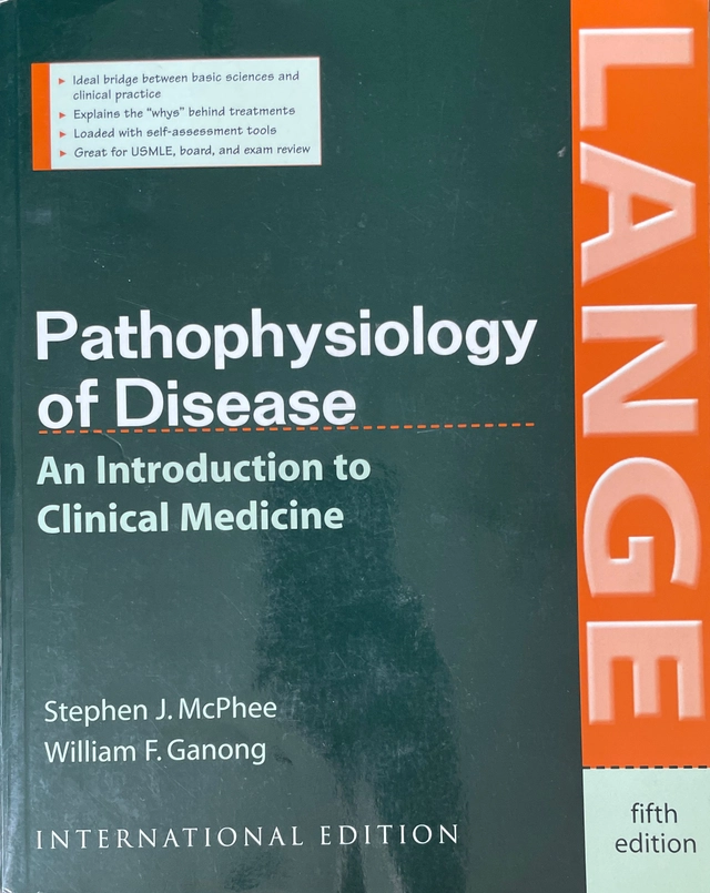 Pathophysology of disease, an introduction to clinical medicine; Stephen J. McPhee, William F. Ganong; 2006