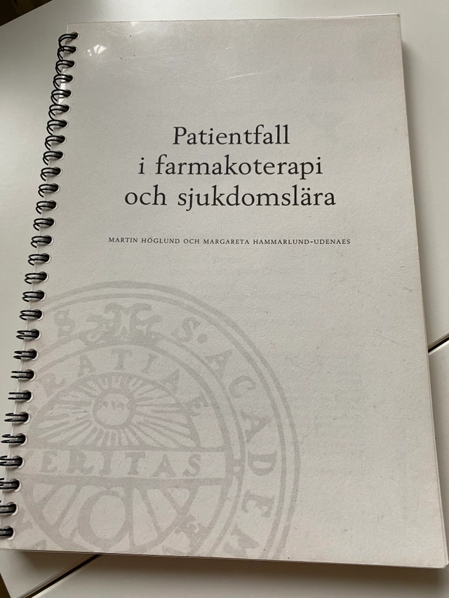 Patientfall i farmakoterapi och sjukdomslära; Martin Höglund; 2002