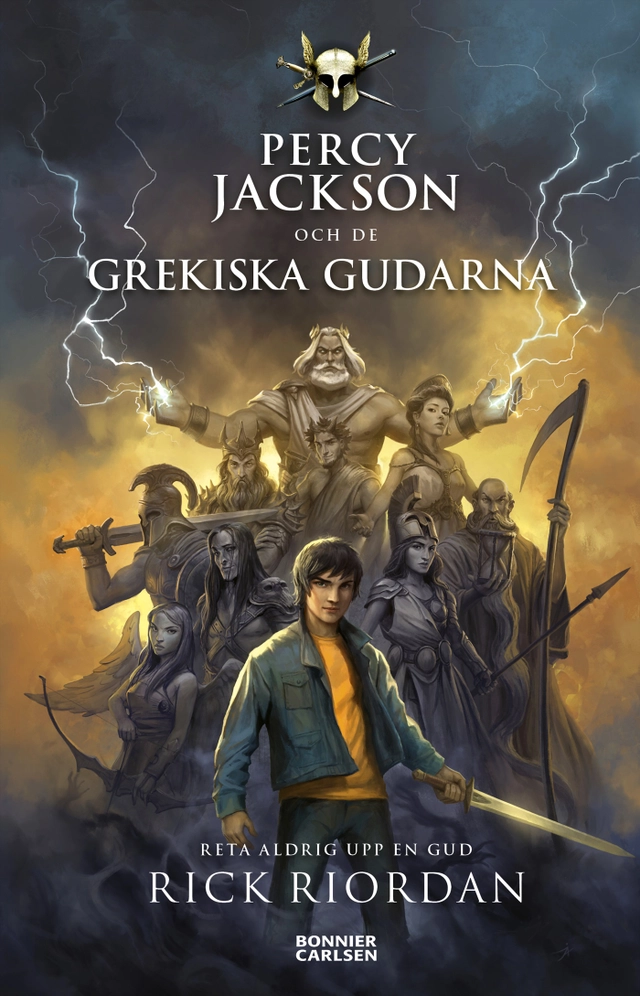 Percy Jackson och de grekiska gudarna; Rick Riordan; 2019